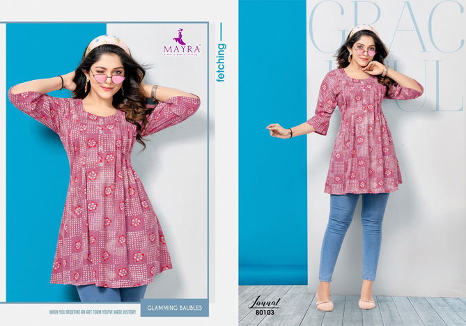 Jannat By Mayra 80103-80108 Western Ladies Top Catalog